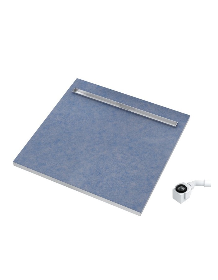 SCHEDPOL, SCHEDLINE COLLECTION Slight Line (S1) Brodzik kwadratowy Stabilsound ® 90x90x5cm SCHEDPOL, SCHEDLINE COLLECTION Slight Line (S1) Brodzik kwadratowy Stabilsound ® 90x90x5cm
