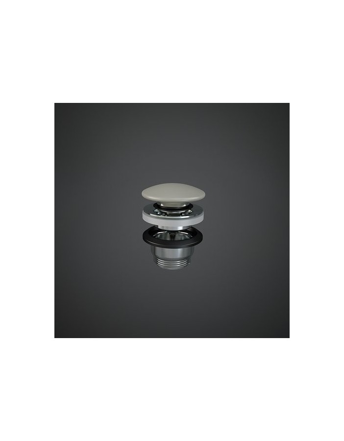 RAK CERAMICS  Duo Korek klik-klak z maskownicą ceramiczną, DUO000505A, beżowy mat. 