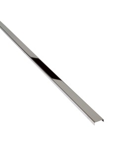 PROFIL DESIGN Listwa dekoracyjna ELIT 23mm, stal polerowana lustro, 270cm.