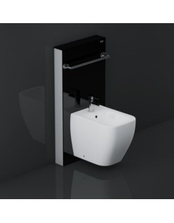 RAK CERAMICS Moduł sanitarny RAK-ECOFIX, 48,3x100,3x10,8cm, czarny. WYSYŁKA w 24h GRATIS !!!