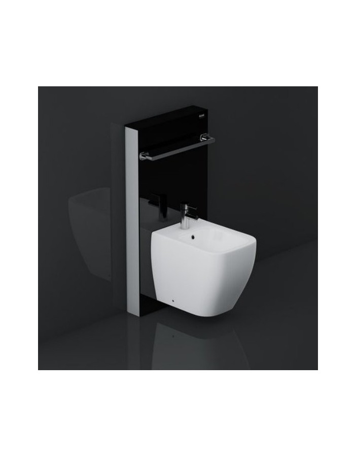 RAK CERAMICS Zestaw natynkowy Monoblok RAK-ECOFIX, 48,3x100,3x10,8cm, FS04RAKCABBLK, czarny. WYSYŁKA w 24h GRATIS !!!