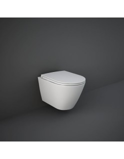 RAK CERAMICS Feeling Miska WC podwieszana 52x36 cm, rimless, biały mat