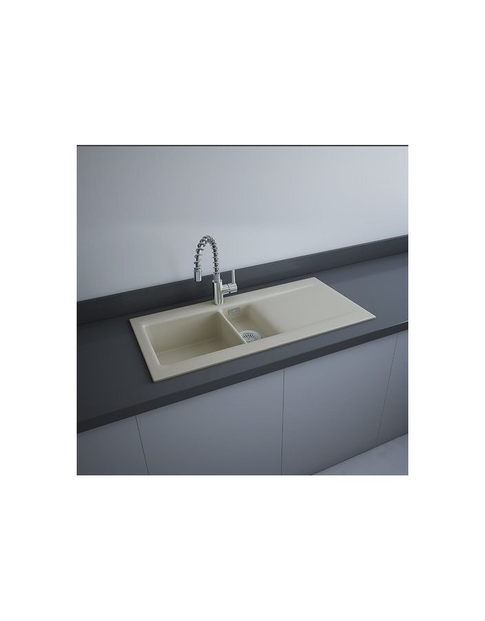 RAK CERAMICS RAK DREAM 1 Zlewozmywak ceramiczny 101x51 cm, DRE1BIP, biały mat. WYSYŁKA w 24h GRATIS !!! RAK CERAMICS RAK DREAM 1 Zlewozmywak ceramiczny 101x51 cm, DRE1BIP, biały mat. WYSYŁKA w 24h GRATIS !!!