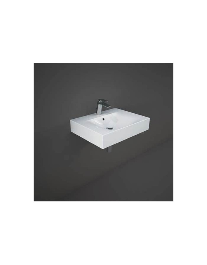 RAK CERAMICS Des Umywalka podwieszana i nablatowa 61x46 z otworem na baterię, biały połysk WYSYŁKA w 24h GRATIS !!!