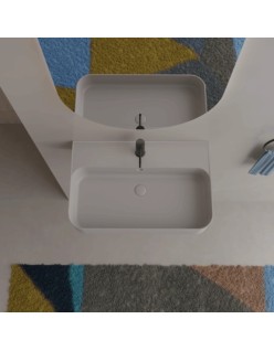 RAK CERAMICS  Duo Korek spustowy z maskownicą ceramiczną, DUO002AWHA, biały połysk.