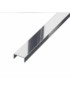 PROFIL DESIGN Dekoratívna lišta ELIT 50mm, zrkadlová leštená oceľ, 270cm.