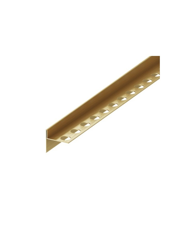 PROFIL DESIGN Dekoratívna lišta GOLD 10mm, zrkadlová leštená oceľ, 270cm.