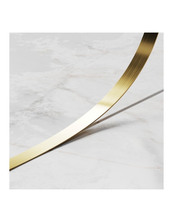 PROFIL DESIGN Dekoratívna lišta GOLD 10mm, zrkadlová leštená oceľ, 270cm.
