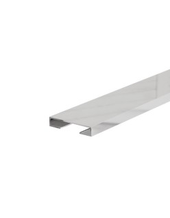 PROFIL DESIGN Dekoratívna lišta GOLD 10mm, zrkadlová leštená oceľ, 270cm.