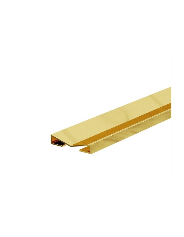PROFIL DESIGN Dekoratívna lišta GOLD 10mm, zrkadlová leštená oceľ, 270cm.