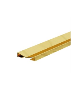 PROFIL DESIGN Dekoratívna lišta GOLD 10mm, zrkadlová leštená oceľ, 270cm.