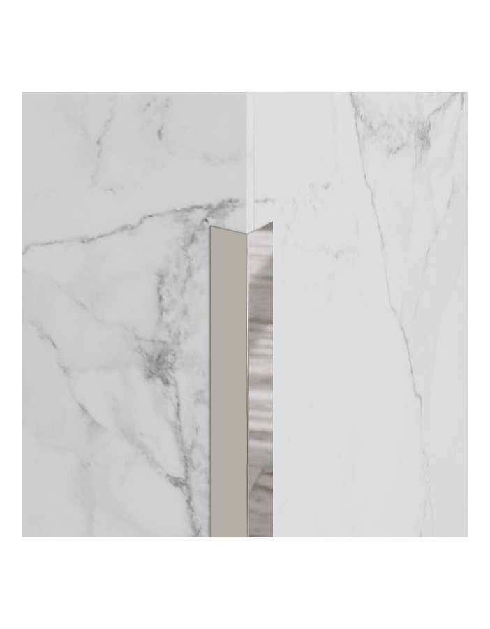 PROFIL DESIGN Dekoratívna lišta GOLD 10mm, zrkadlová leštená oceľ, 270cm.