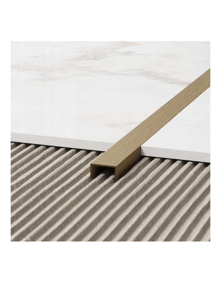 PROFIL DESIGN Dekoratívna lišta GOLD 10mm, zrkadlová leštená oceľ, 270cm.