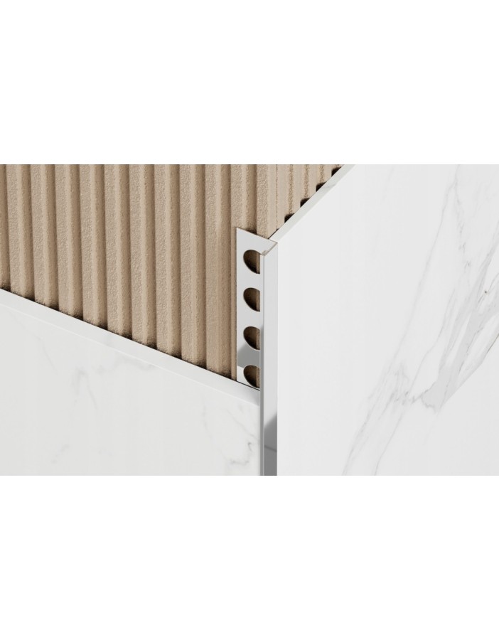 PROFIL DESIGN Dekoratívna lišta GOLD 10mm, zrkadlová leštená oceľ, 270cm.