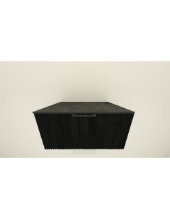Wooden Szafka wisząca z blatem