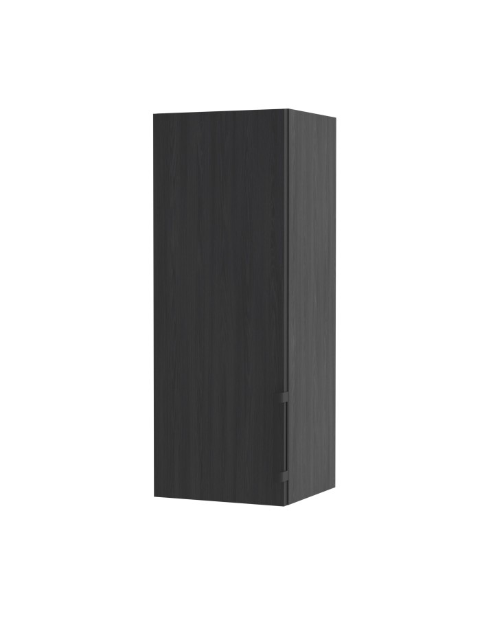 WOODEN CLASSIC Slim Mini Słupek drewniany wiszący Dąb Węgiel, 30 cm x 80 cm, na wymiar, Imperium.