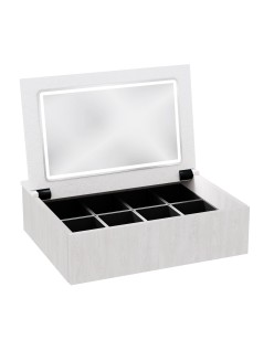 WOODEN Szafka drewniana wisząca Dąb Naturalny z blatem, 60 cm, Lamele, na wymiar, Imperium