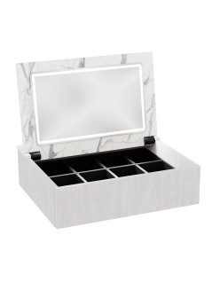 WOODEN Szafka drewniana wisząca Dąb Naturalny z blatem, 60 cm, Lamele, na wymiar, Imperium