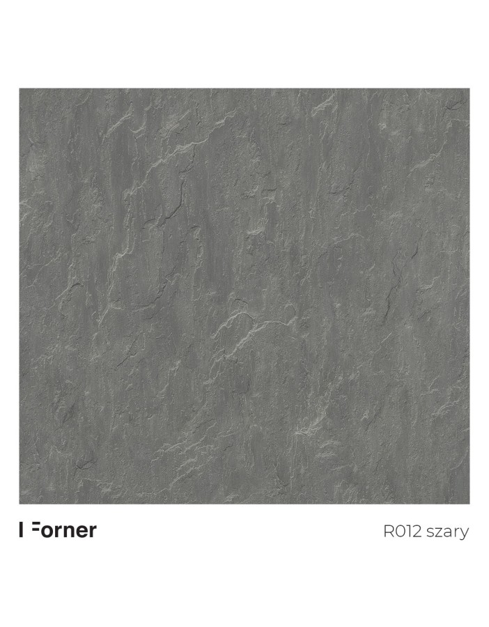 FORNER Blat kompaktowy, wodoodporny HPL R012 Kamień Szary 12mm