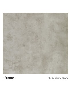 FORNER Blat kompaktowy, wodoodporny HPL N004 Ciemny Szary 12mm