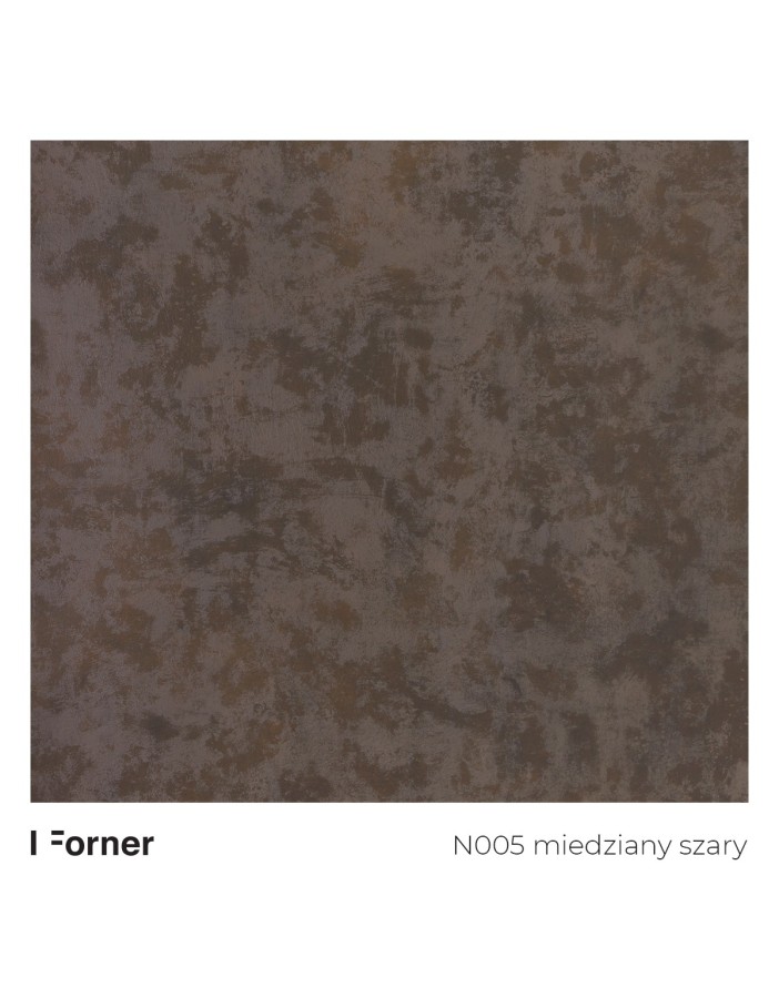FORNER Blat kompaktowy, wodoodporny HPL N005 Miedziany Szary 12mm