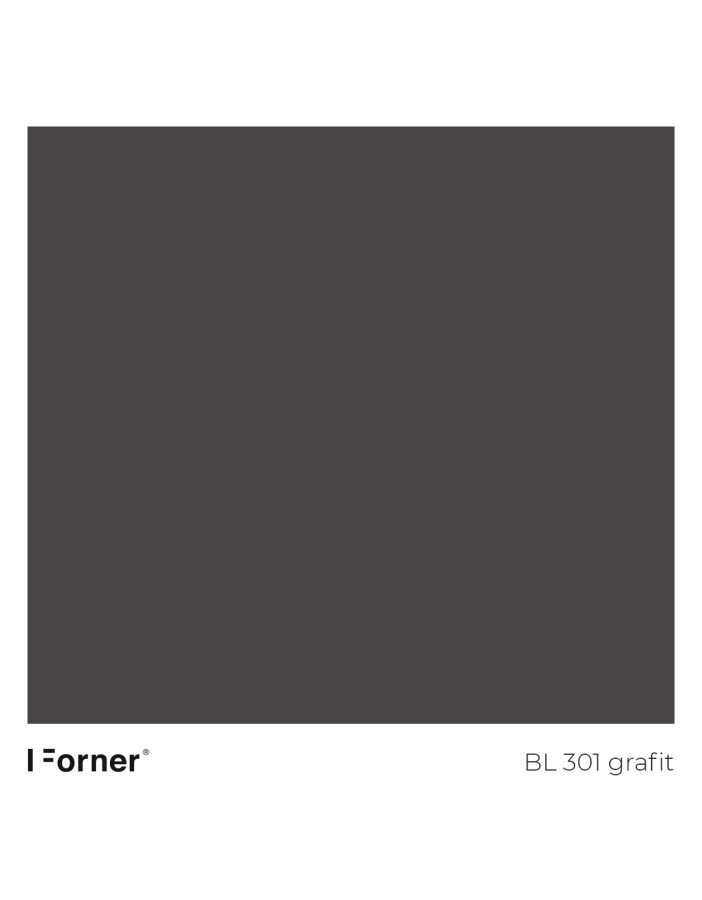 FORNER Blat kompaktowy, wodoodporny HPL BL301 Grafit 12mm
