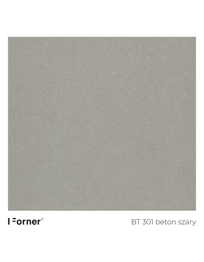 FORNER Blat kompaktowy, wodoodporny HPL BT301 beton szary 12mm