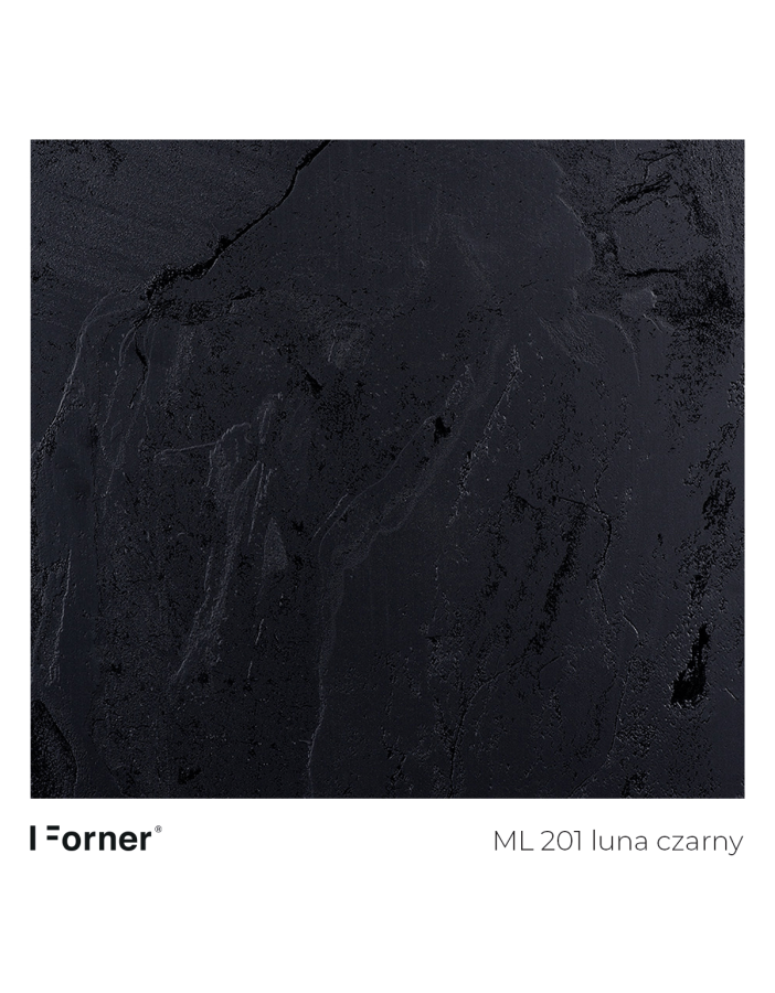 FORNER Blat kompaktowy, wodoodporny HPL ML201 luna czarny 12mm