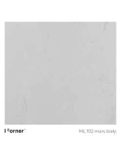 FORNER Blat kompaktowy, wodoodporny HPL ML102 mars biały 12mm