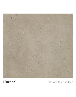 FORNER Blat kompaktowy, wodoodporny HPL KB401 lastriko beż 12mm