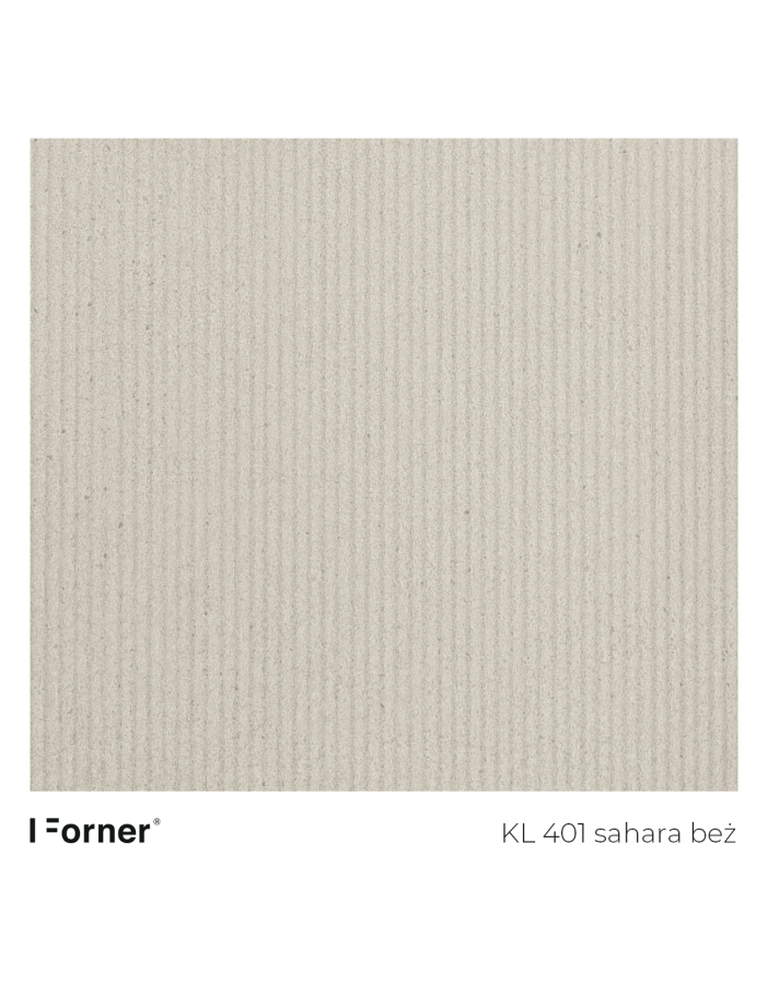 FORNER Blat kompaktowy, wodoodporny HPL KL401 sahara beż 12mm