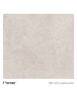 FORNER Blat kompaktowy, wodoodporny na wymiar HPL BB402 piaskowiec 12mm