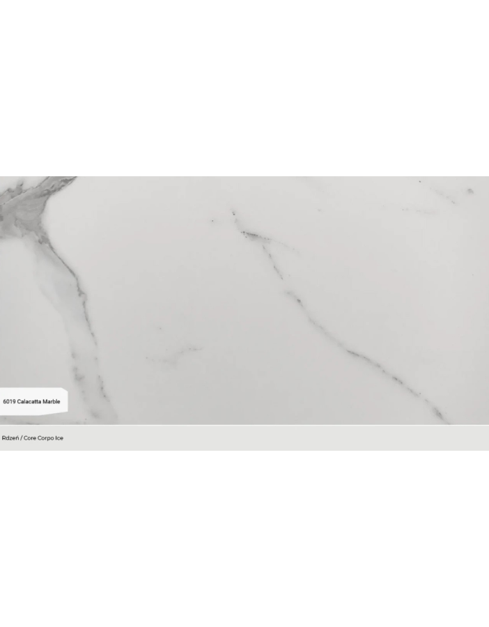 ARCHITYPE Blat kompaktowy, wodoodporny HPL 6019 Calacatta Marble 12mm