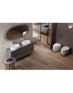 RAK CERAMICS Cloud Miska WC stojąca 56x40 cm, rimless, biały połysk