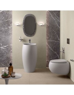 RAK CERAMICS Cloud Miska WC podwieszana 56x40 cm, rimless, biały połysk