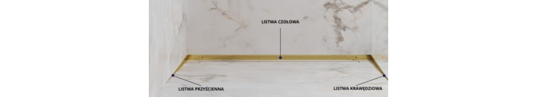 Listwy spadkowe brodzikowe